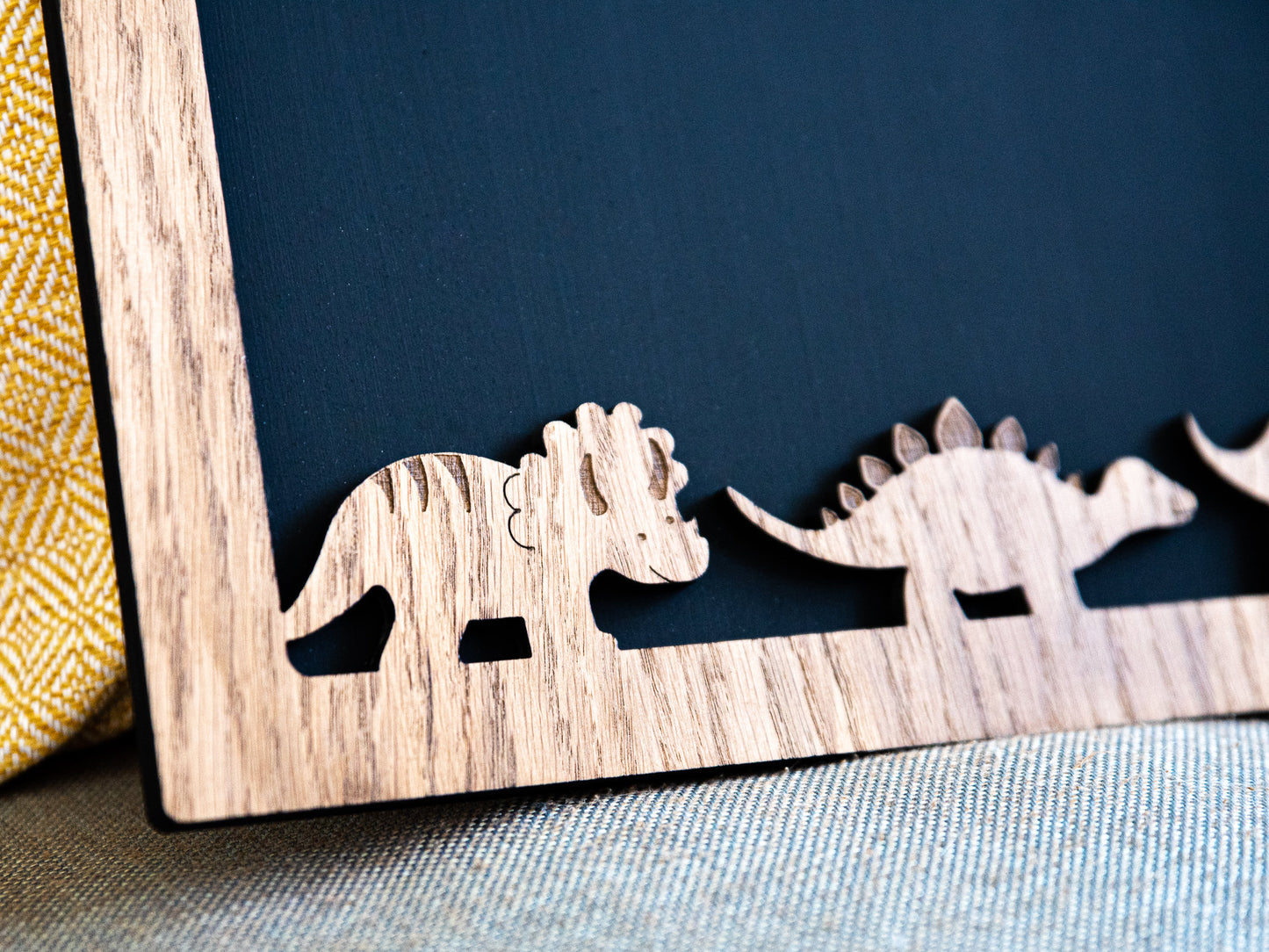 Children's Personalised Chalkboard | Dinosaur Themed Gift | Learn To Write | Learn To Draw | Gift For | Chalkboard | Gift For Boy Or Girl