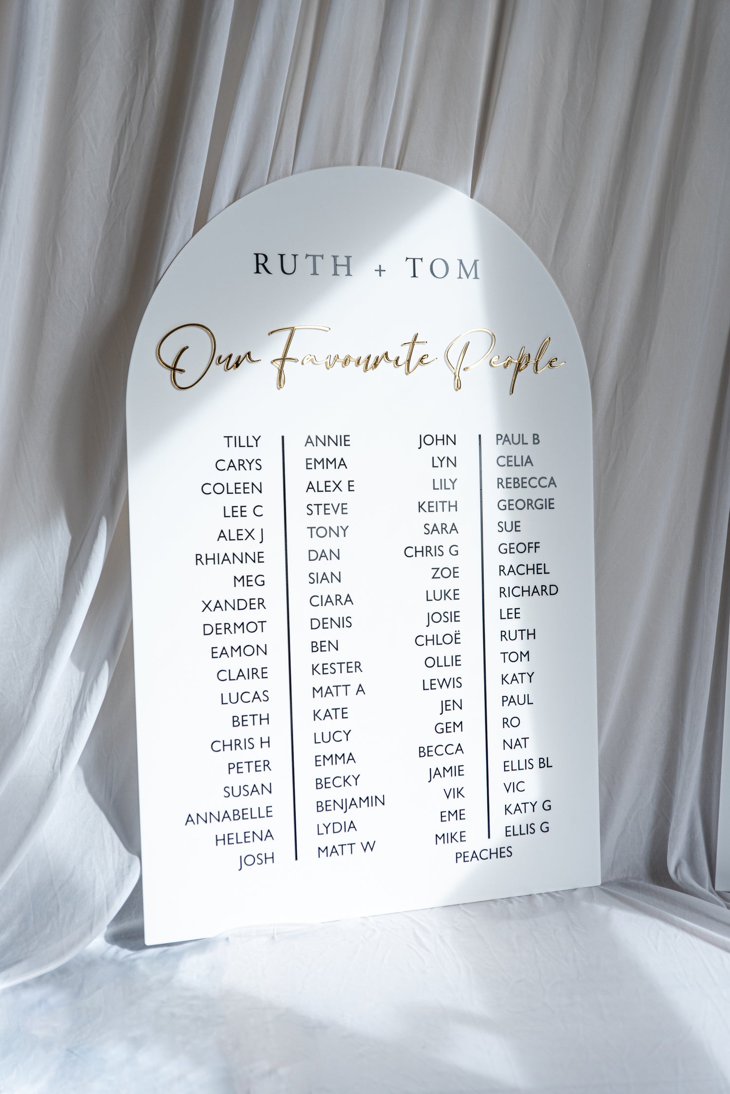 Seating Plan