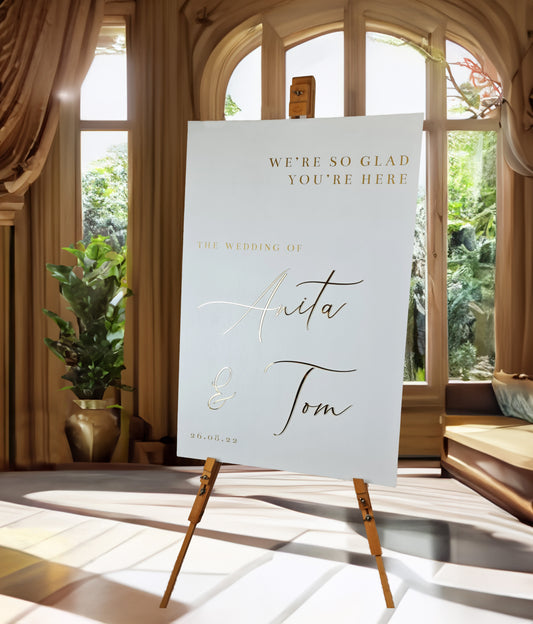 Wedding Welcome Sign