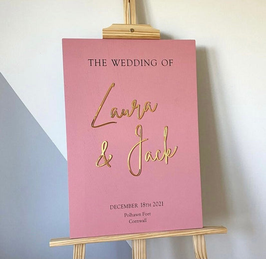 Wedding Welcome Sign